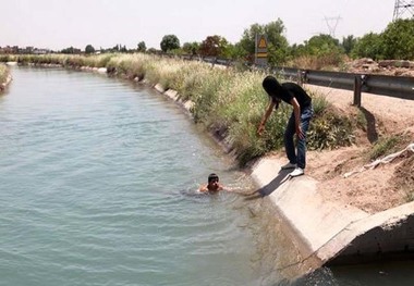 کانال آب دشت قزوین باید ایمن سازی شود