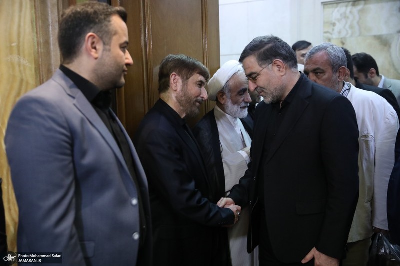 مراسم ختم همسر علی آقامحمدی -1