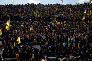 تصاویر اختصاصی جماران از مراسم تشییع شهیدان سید حسن نصرالله و سید هاشم صفی الدین -1