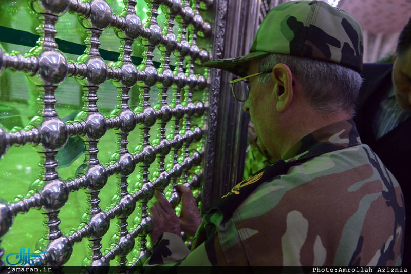 تجدید میثاق دانشجویان دانشگاهای افسری آجا‎ با آرمان های حضرت امام خمینی(س)