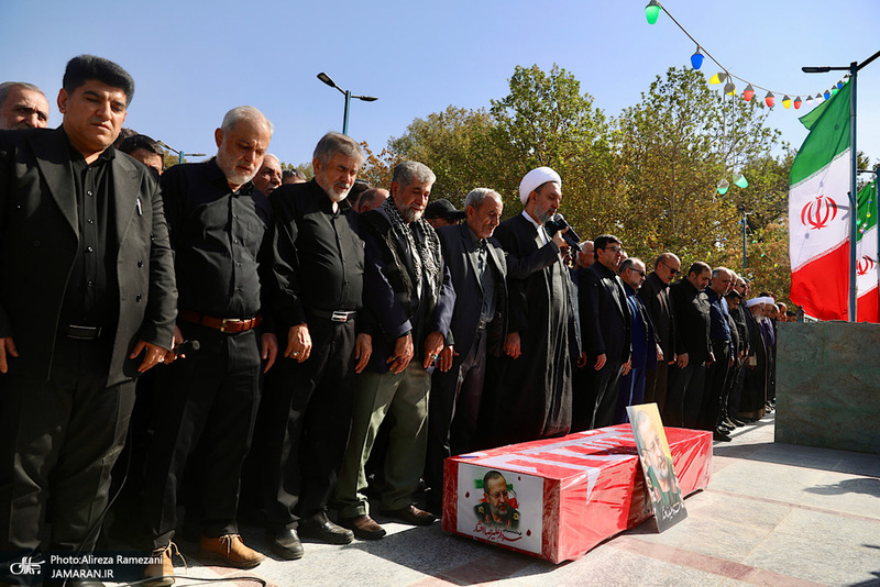 مراسم تشييع سردار عليرضا افشار