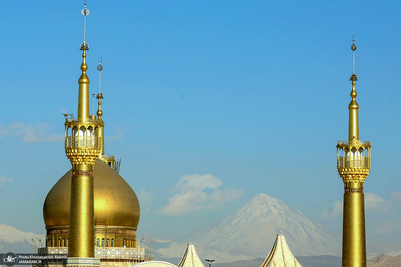 تصاویری از حرم مطهر امام خمینی(س) در هوای پاک امروز تهران