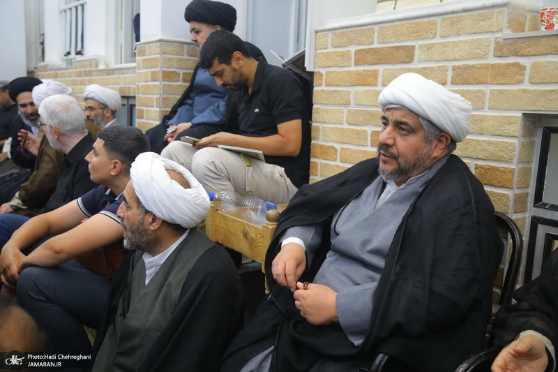 مراسم وداع با آیت الله العظمی شبیری زنجانی (ره)