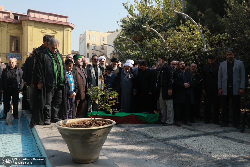 مراسم تشییع سید محمد موسوی سجاسی