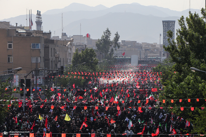 مراسم تشییع پیکر مطهر رهبر شهید انقلاب در تهران -2