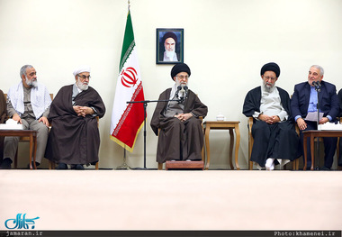 دیدار اعضای ستاد بزرگداشت چهارهزار شهید استان گلستان با رهبر معظم انقلاب 