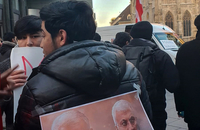 مراسم بزرگداشت حاج قاسم سلیمانی و همرزمانش در مرکز شهر وین