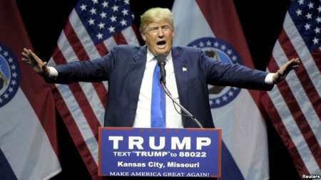 لس آنجلس تایمز: ترامپ بر کلینتون پیشی گرفت