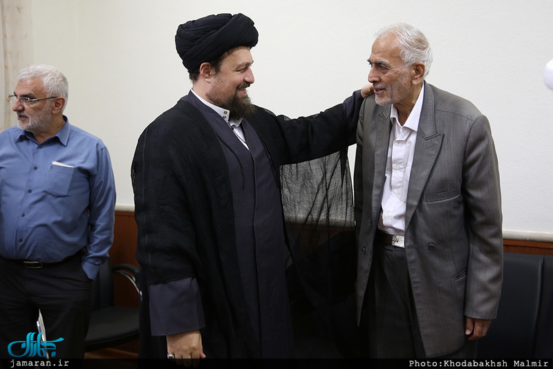 دیدار اعضای شورای مرکزی حزب موتلفه اسلامی با سید حسن خمینی 