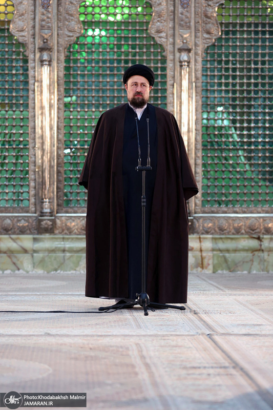 تجدید میثاق رئیس جمهور و اعضای هیأت دولت با آرمان‌های حضرت امام(س)