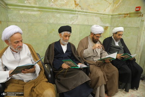 مراسم دومین سالگرد ارتحال آیت الله العظمی محفوظی (ره) در قم