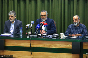 نشست خبری محمدعلی انصاری دبیر ستاد مرکزی بزرگداشت امام خمینی (س)