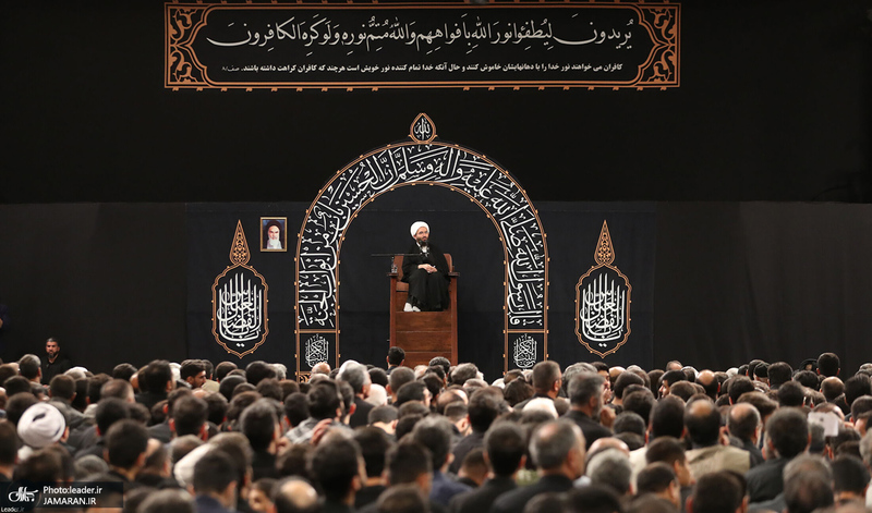 دومین شب عزاداری حضرت اباعبدالله الحسین (ع) در حسینیه امام خمینی