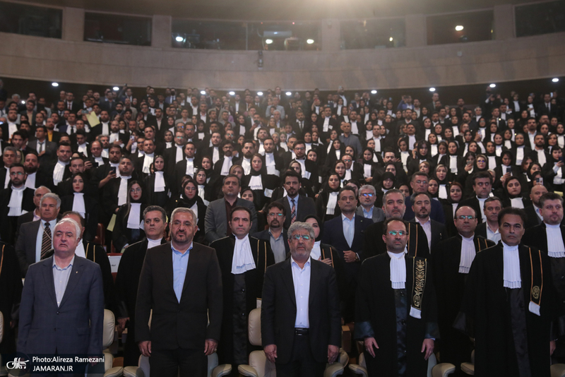 مراسم تحلیف کارآموزان کانون وکلای دادگستری