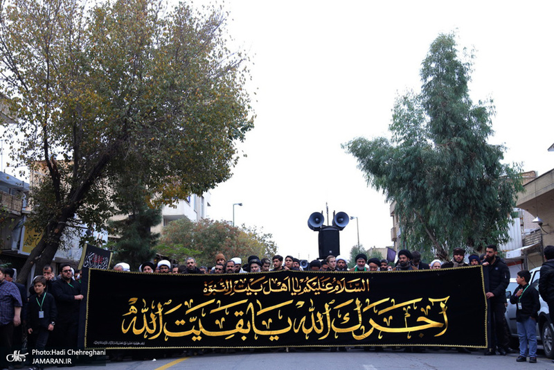 دسته عزاداری روز شهادت امام حسن عسکری(ع)