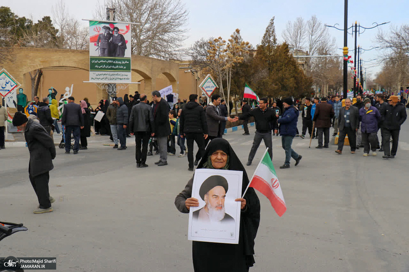 راهپیمایی 22 بهمن در خمین