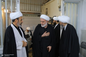 دومین شب عزاداری حضرت فاطمه (س) در بیت آیت الله دوستی زنجانی‎