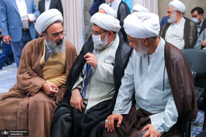 دیدار جمعی از مبلغان و طلاب حوزه‌های علمیه سراسر کشور با رهبر معظم انقلاب