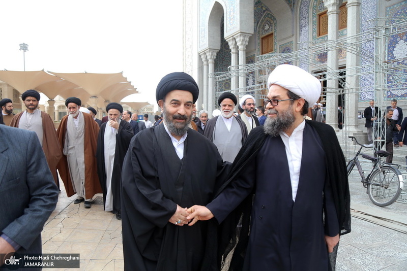 مراسم تشییع و خاکسپاری حجت الاسلام والمسلمین حاج شیخ عباس صالحی منش(ره)