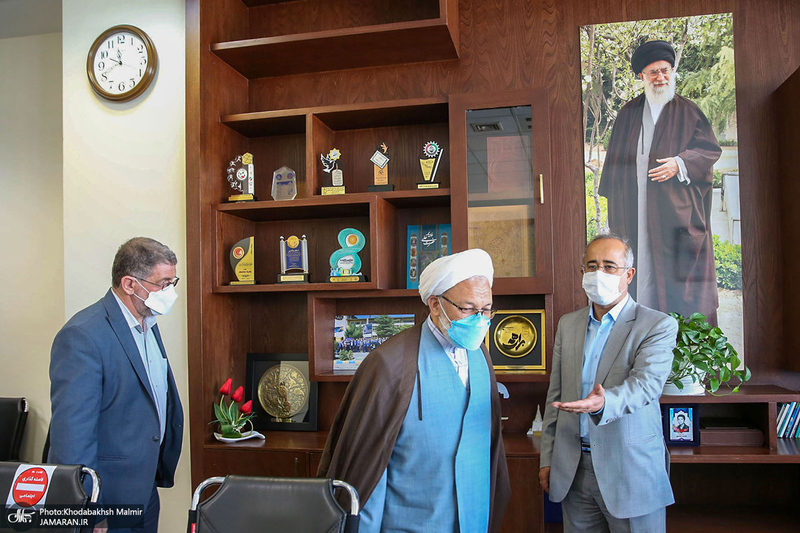 دیدار سرپرست موسسه تنظیم و نشر آثار امام خمینی(س) با رئیس شورای اسلامی شهر مشهد