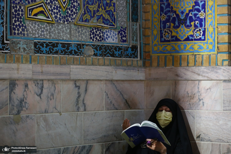 مراسم احیای شب بیست و یکم ماه رمضان در حرم مطهر امام رضا (ع)