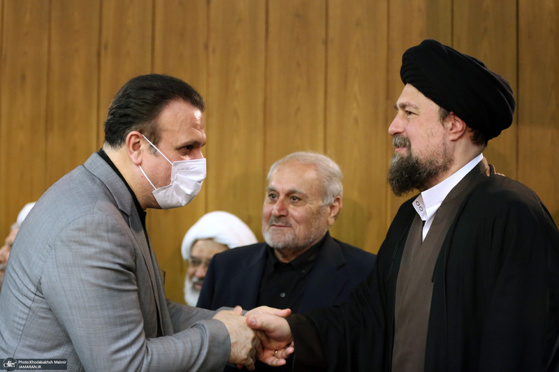 مراسم چهلمین روز درگذشت آیت الله بجنوردی در دائره المعارف بزرگ اسلامی - 3