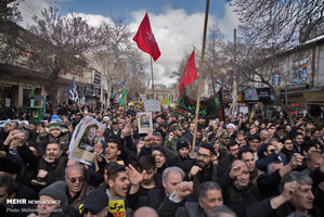 راهپیمایی مردم سراسر کشور در محکومیت ترور سردار قاسم سلیمانی 