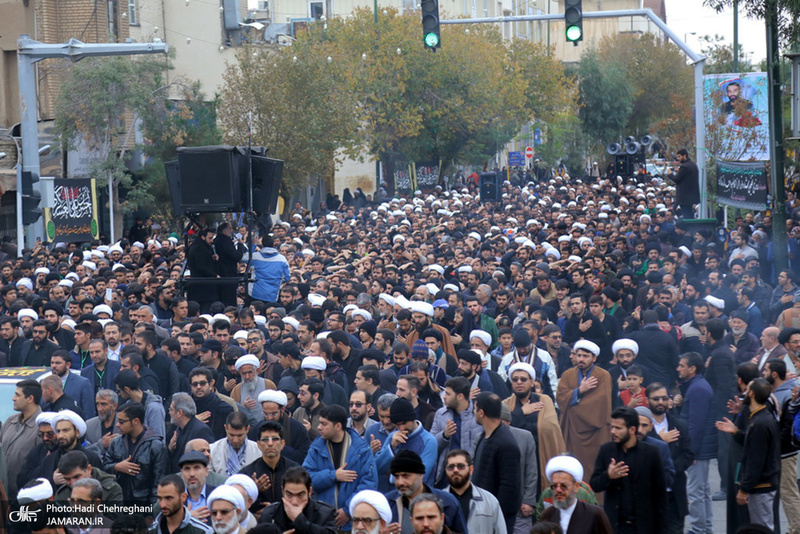 دسته عزاداری روز شهادت امام حسن عسکری(ع)