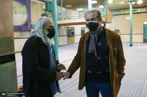 مراسم تشییع حجت الاسلام و المسلمین علی اصغر سعادتی در حسینیه جماران