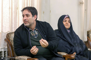 دیدار اعضای شورای مرکزی حزب اعتماد ملی با سید حسن خمینی