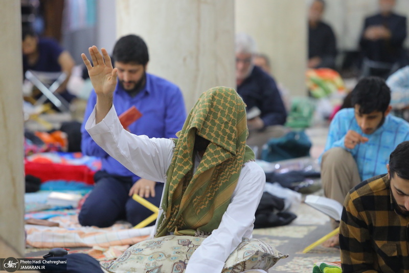 مراسم اعمال ام داوود در قم