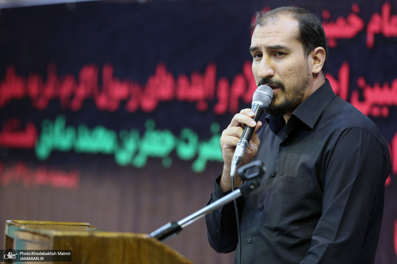 مراسم عزاداری به مناسبت سالروز شهادت امام جعفر صادق(ع) در حسینیه جماران