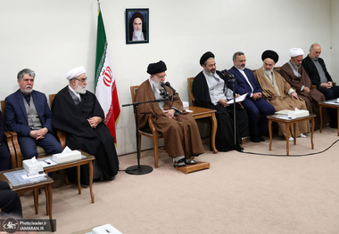 دیدار جمعی از دست‌اندرکاران و کارگزاران حج کشورمان با رهبر معظم انقلاب