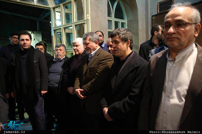 مراسم وداع با پیکر آیت الله هاشمی رفسنجانی(ره) در حسینیه جماران