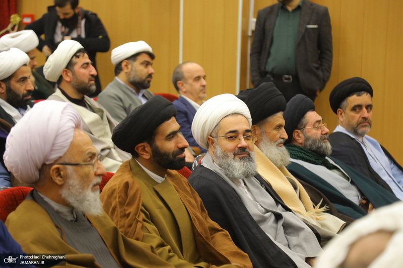 مراسم رونمایی از نرم افزار مجموعه آثار آیت الله العظمی صافی گلپایگانی (ره)