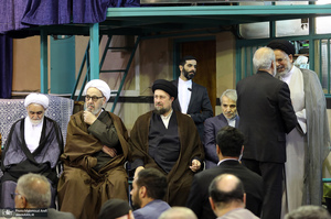 مراسم بزرگداشت آیت الله رحمت (ره) در حسینیه جماران - 1