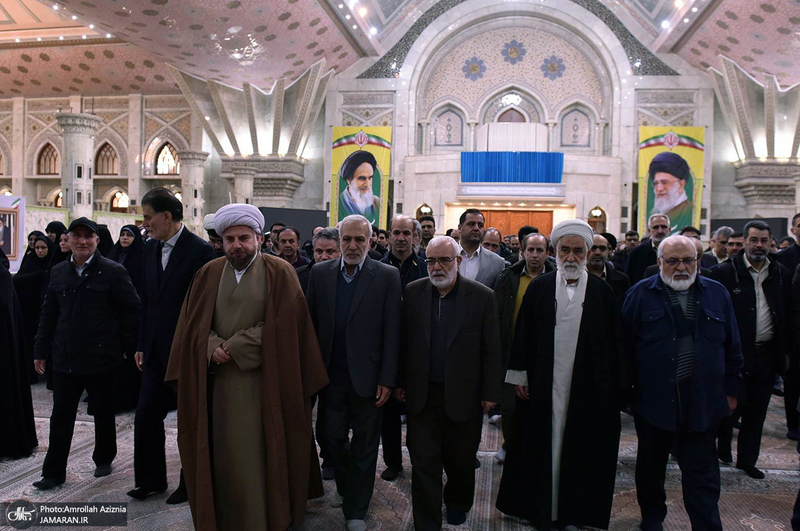 مراسم تجدید میثاق امدادگران کمیته امداد امام خمینی (س) با آرمان های بنیانگذار جمهوری اسلامی ایران