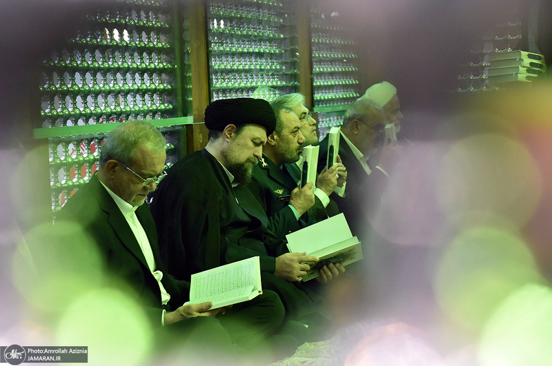 تجدید میثاق رئیس‌جمهور و اعضای دولت با آرمان‌های حضرت امام خمینی - 1