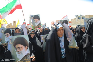 راهپیمایی مردم قم در سالروز قیام 15 خرداد‎‎