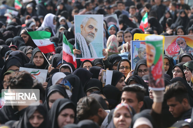 حضور مردم در راهپیمایی ۲۲ بهمن و انتخابات نشان از ایستادگی در برابر دشمنان است