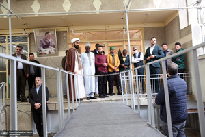 بازدید جمعی از شرکت کنندگان چهلمین دوره مسابقات بین المللی قرآن کریم از جماران