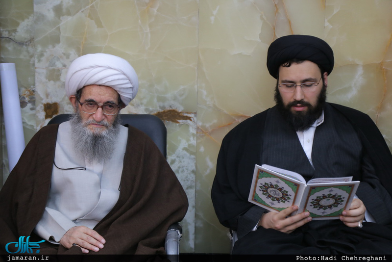 مراسم بزرگداشت آیت الله نصرالله شاه آبادی(ره) در مسجد اعظم قم