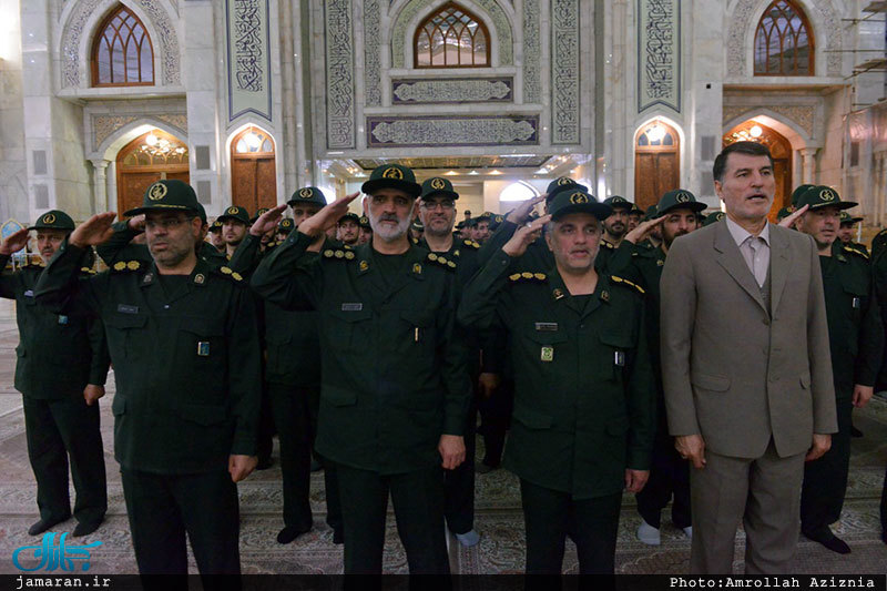 تجدید میثاق پایوران سپاه حفاظت انصار المهدی(عج) با آرمان های حضرت امام خمینی(س)