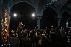 مراسم عاشورای حسینی در مدرسه عالی شهید مطهری