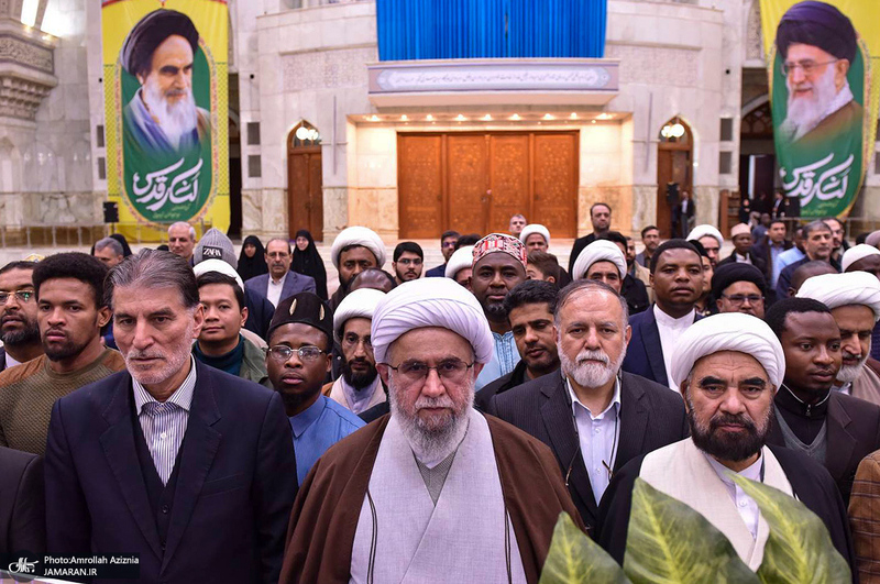 تجدید میثاق دبیرکل و کارکنان مجمع جهانی اهل بیت (ع) با آرمان های امام خمینی (س)‎‎