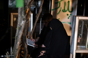 احیای شب بیست و یکم ماه رمضان در گلزار شهدای بهشت زهرا (س)