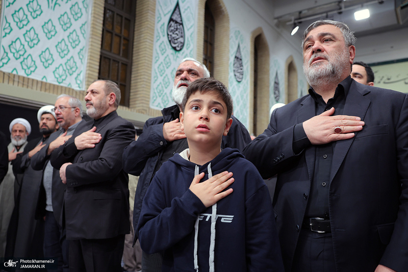 دومین شب مراسم عزاداری حضرت فاطمه‌زهرا (س) در حسینیه امام خمینی