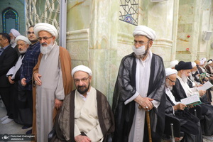 مراسم شانزدهمین سالگرد ارتحال آیت الله بهجت‎ (ره) در قم