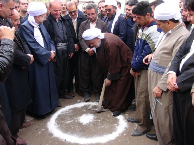 کلنگ بازسازی نخستین مسجد مناطق زلزله زده بر زمین زده شد