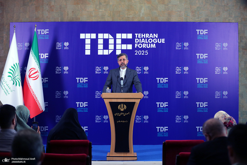 نشست خبری سعید خطیب زاده با موضوع مجمع گفتگوی تهران